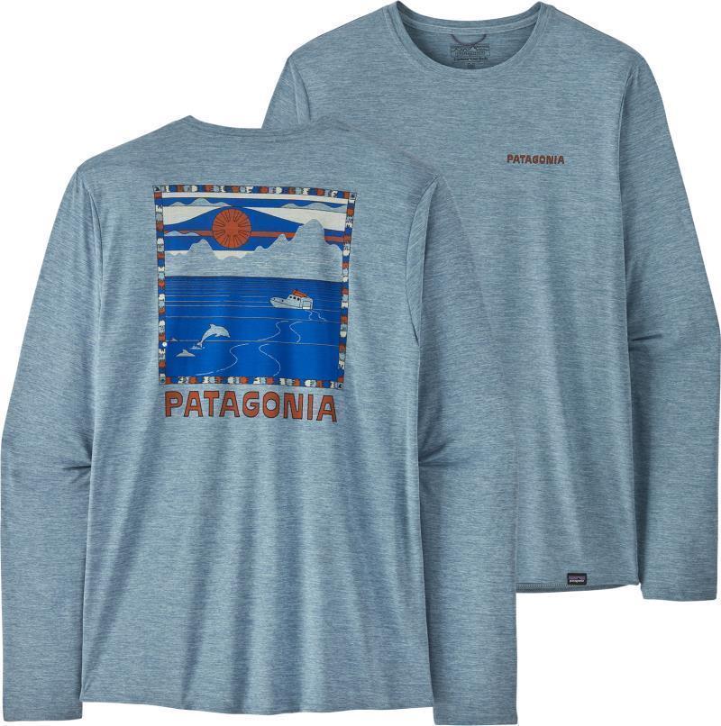Capilene Cool Daily Graphic LS Shirt - Waters - Mens - Image 25