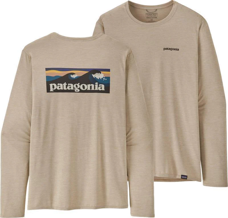 Capilene Cool Daily Graphic LS Shirt - Waters - Mens - Image 3