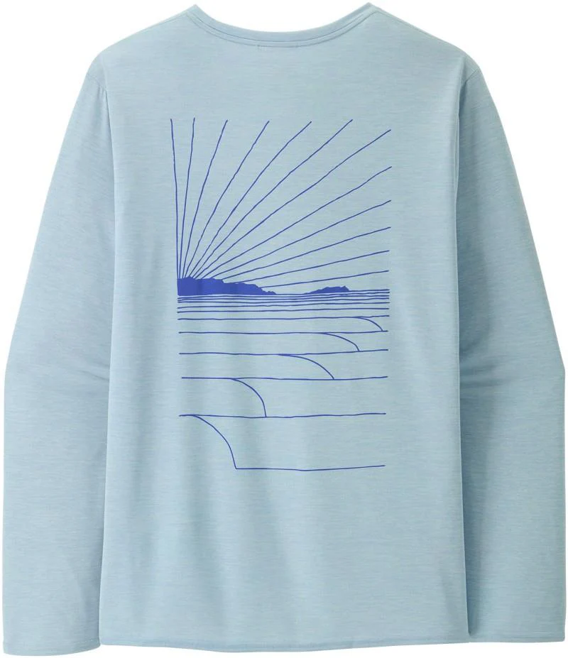 Capilene Cool Daily Graphic LS Shirt - Waters - Mens - Image 32