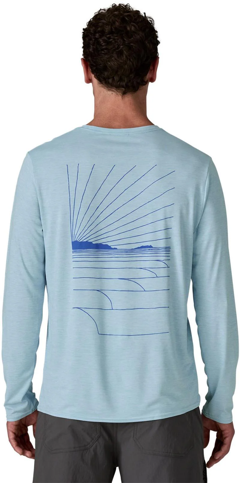 Capilene Cool Daily Graphic LS Shirt - Waters - Mens - Image 35