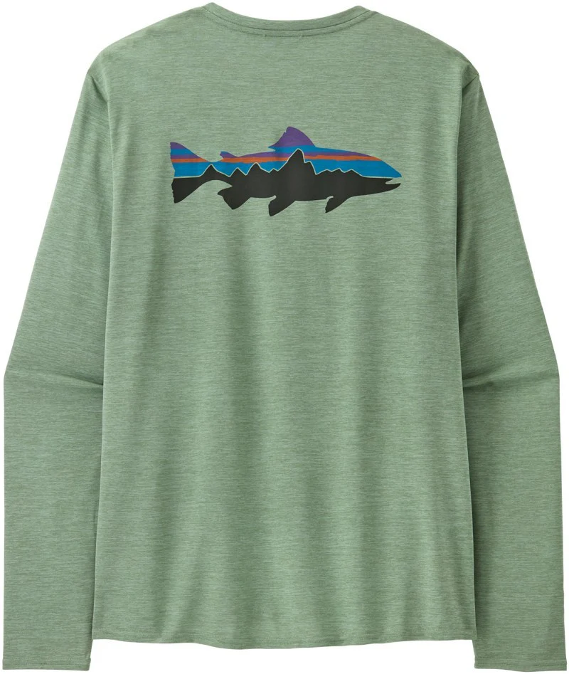 Capilene Cool Daily Graphic LS Shirt - Waters - Mens - Image 37