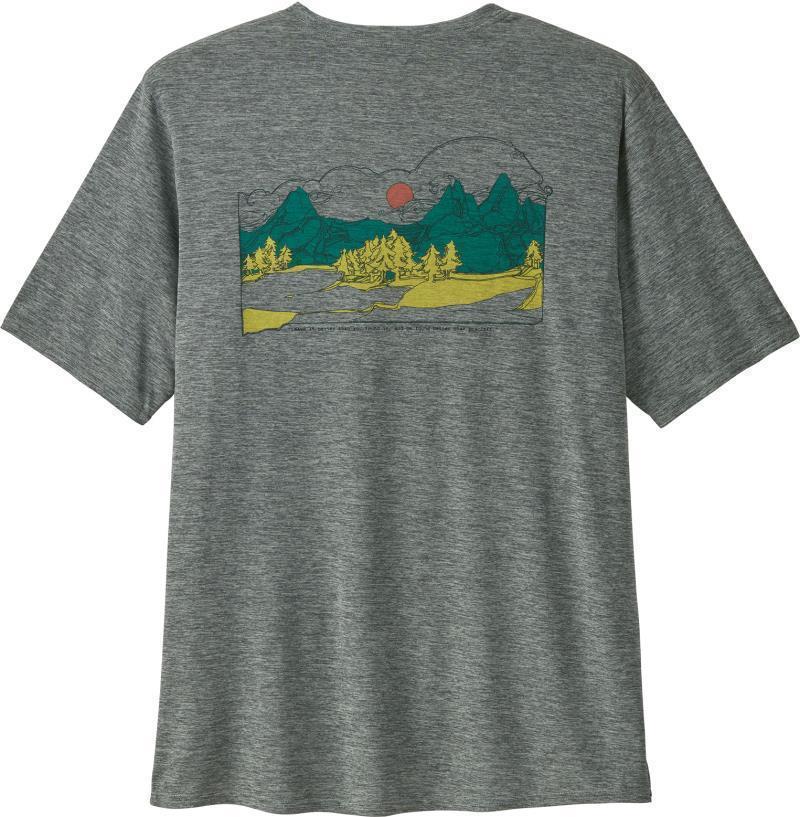 Capilene Cool Daily Graphic SS Shirt - Lands - Mens - Image 20