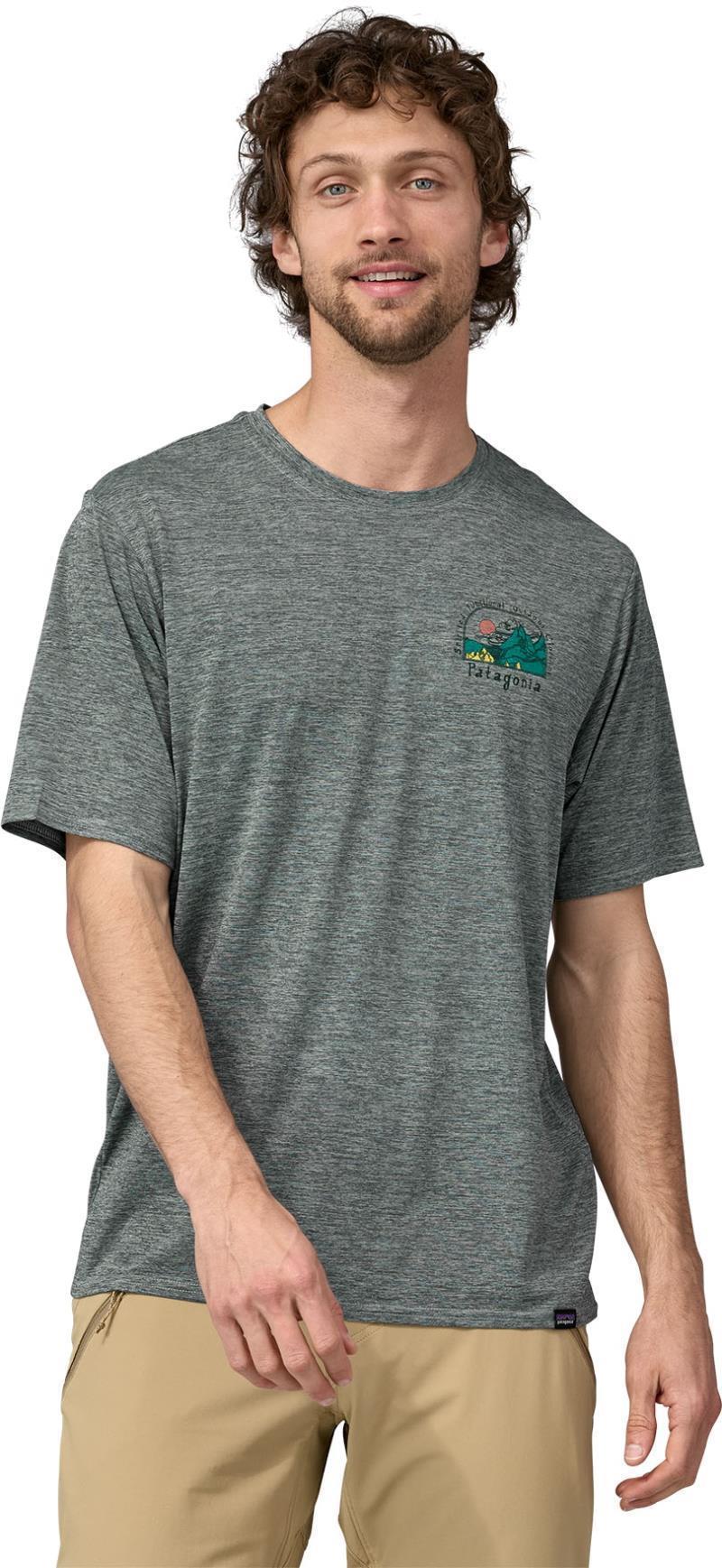 Capilene Cool Daily Graphic SS Shirt - Lands - Mens - Image 21