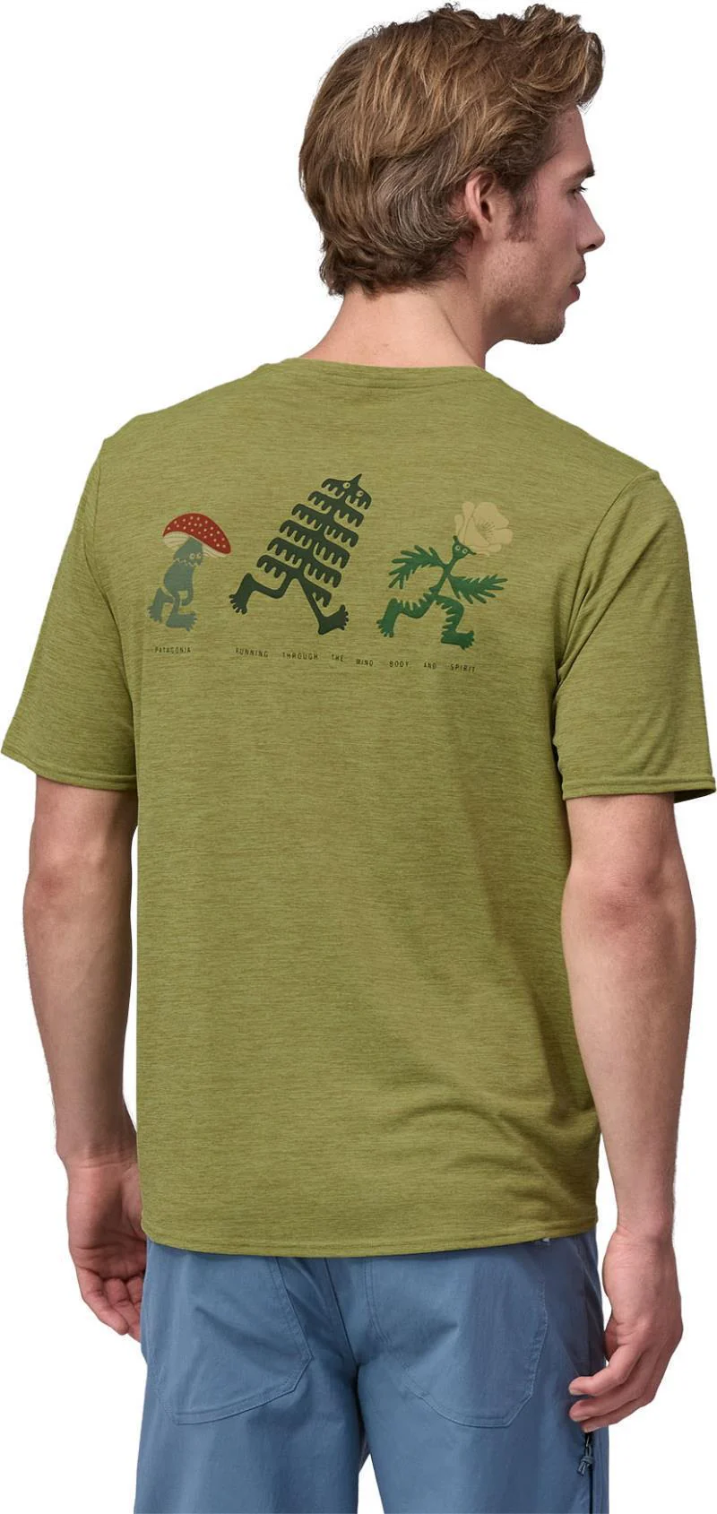 Capilene Cool Daily Graphic SS Shirt - Lands - Mens - Image 29