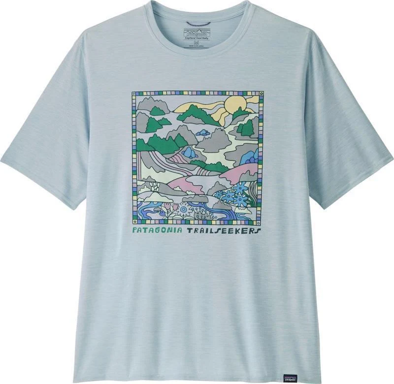 Capilene Cool Daily Graphic SS Shirt - Lands - Mens - Image 30