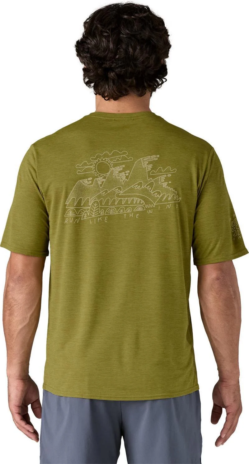 Capilene Cool Daily Graphic SS Shirt - Lands - Mens - Image 40