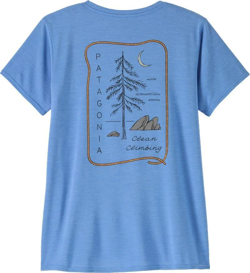Capilene Cool Daily Graphic SS Shirt - Lands - Womens - Image 13