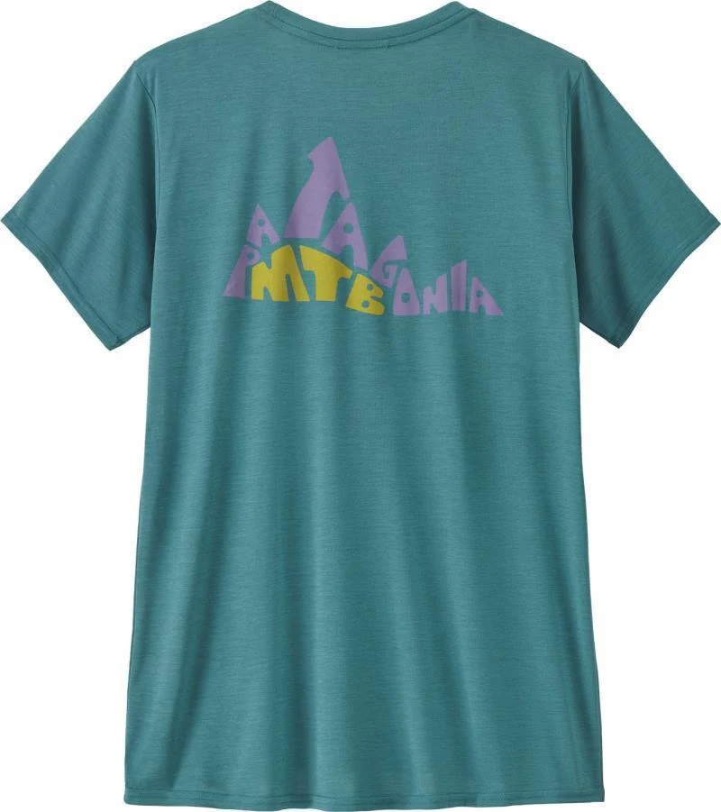 Capilene Cool Daily Graphic SS Shirt - Lands - Womens - Image 2
