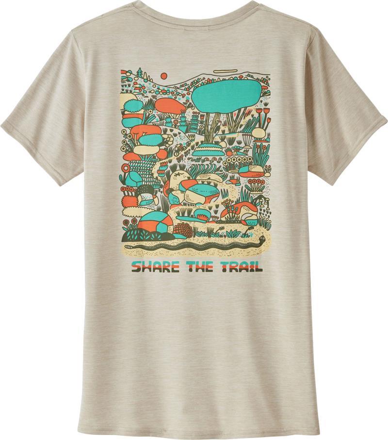 Capilene Cool Daily Graphic SS Shirt - Lands - Womens - Image 20