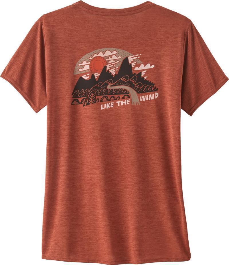Capilene Cool Daily Graphic SS Shirt - Lands - Womens - Image 29