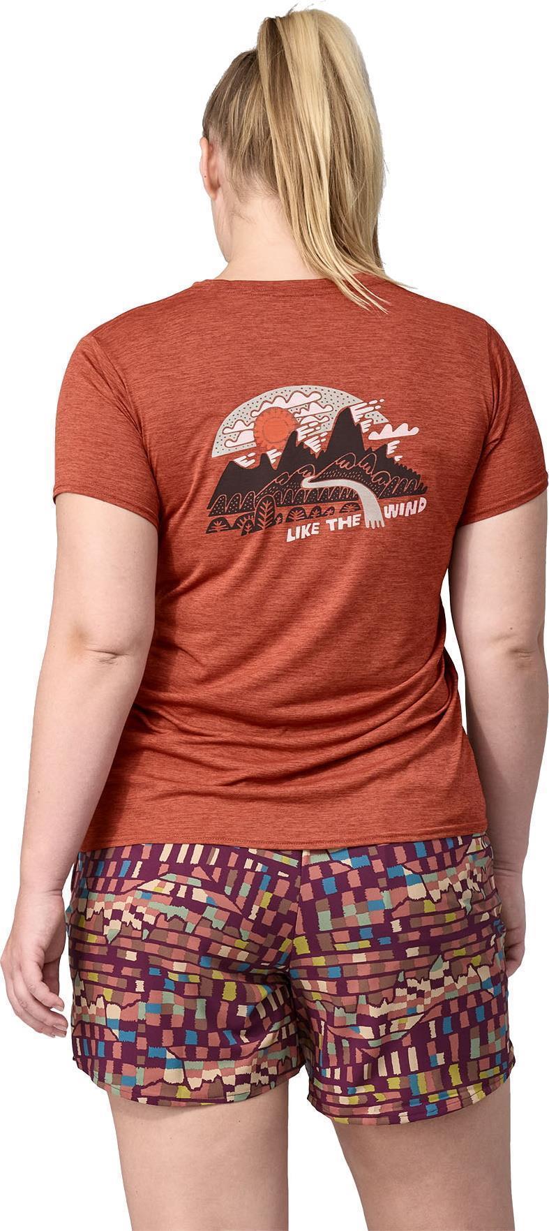 Capilene Cool Daily Graphic SS Shirt - Lands - Womens - Image 31