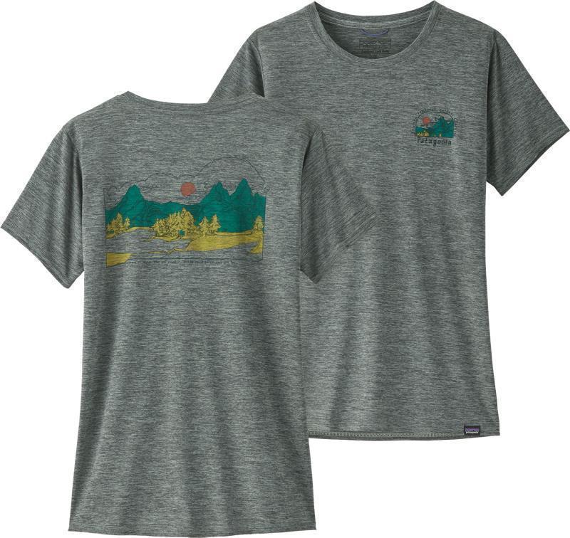 Capilene Cool Daily Graphic SS Shirt - Lands - Womens - Image 32