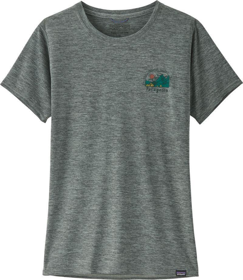 Capilene Cool Daily Graphic SS Shirt - Lands - Womens - Image 33