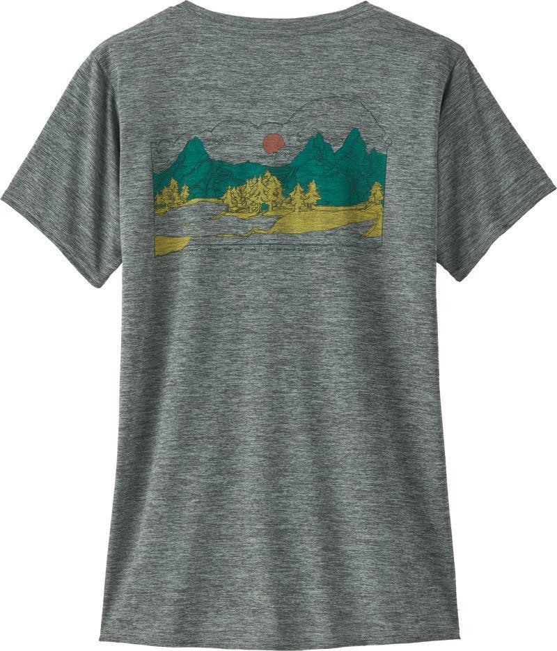 Capilene Cool Daily Graphic SS Shirt - Lands - Womens - Image 34