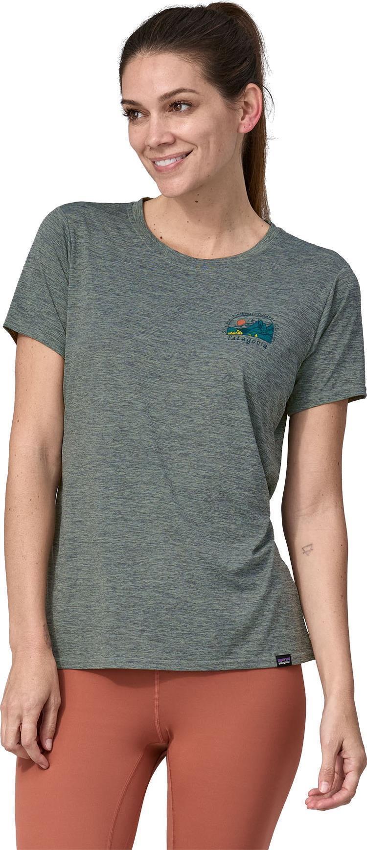 Capilene Cool Daily Graphic SS Shirt - Lands - Womens - Image 35