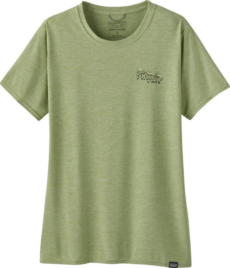Capilene Cool Daily Graphic SS Shirt - Lands - Womens - Image 38