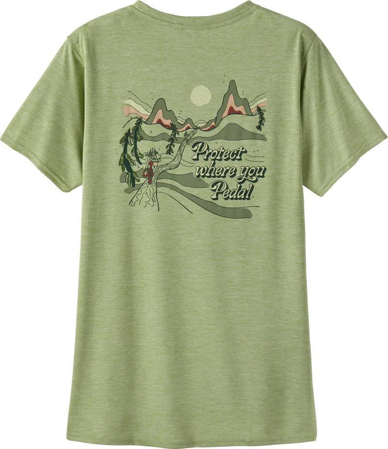 Capilene Cool Daily Graphic SS Shirt - Lands - Womens - Image 39