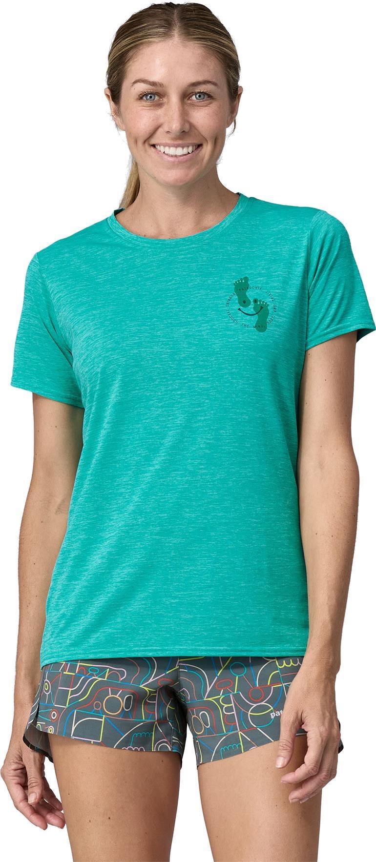 Capilene Cool Daily Graphic SS Shirt - Lands - Womens - Image 47