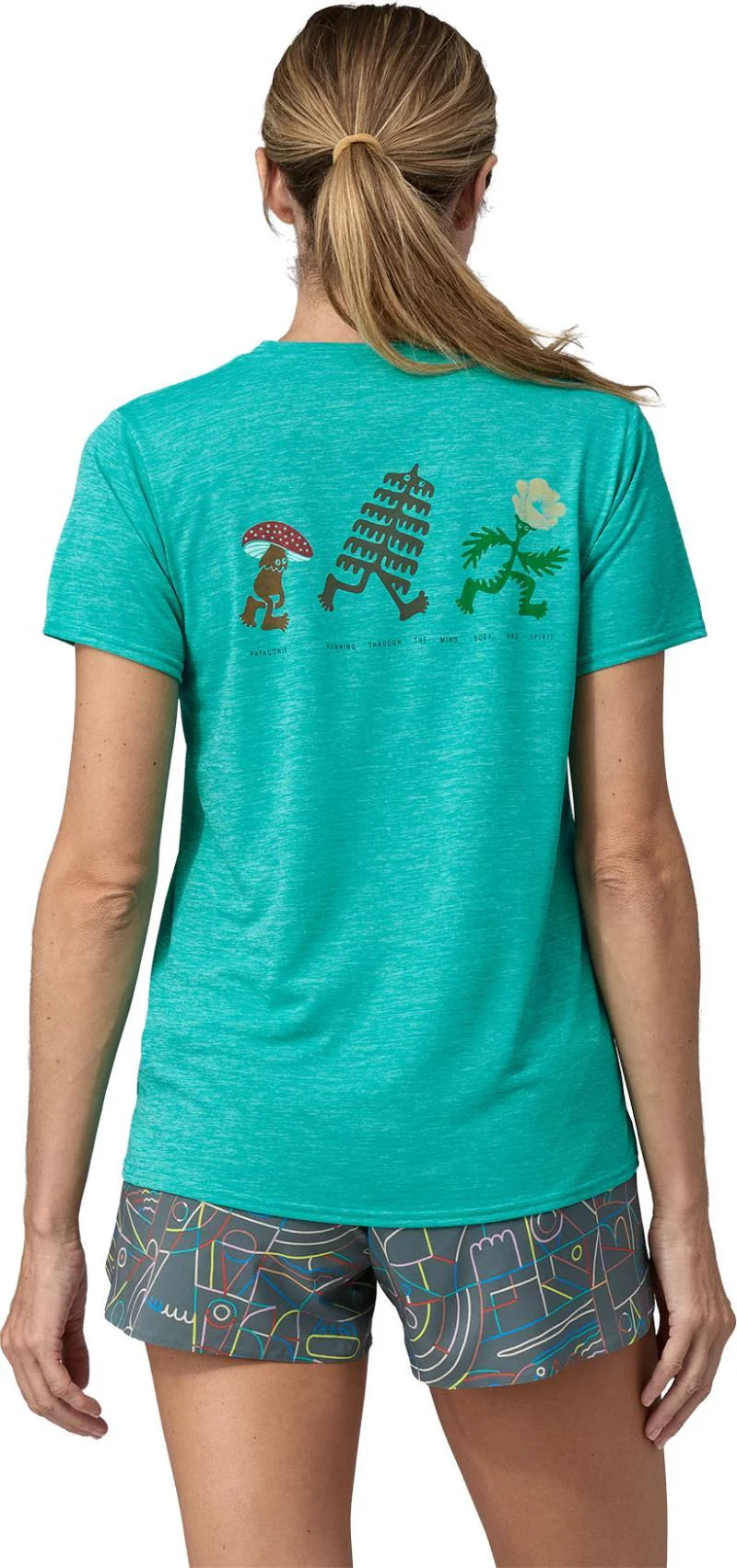 Capilene Cool Daily Graphic SS Shirt - Lands - Womens - Image 48