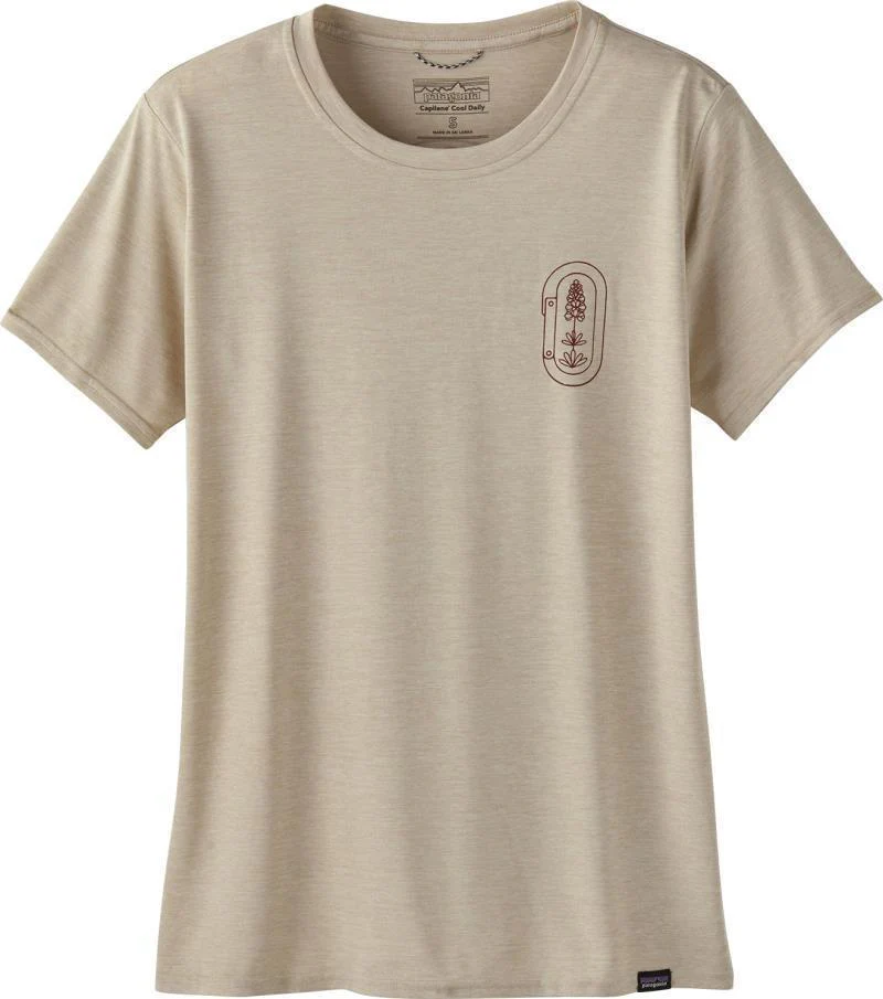 Capilene Cool Daily Graphic SS Shirt - Lands - Womens - Image 8