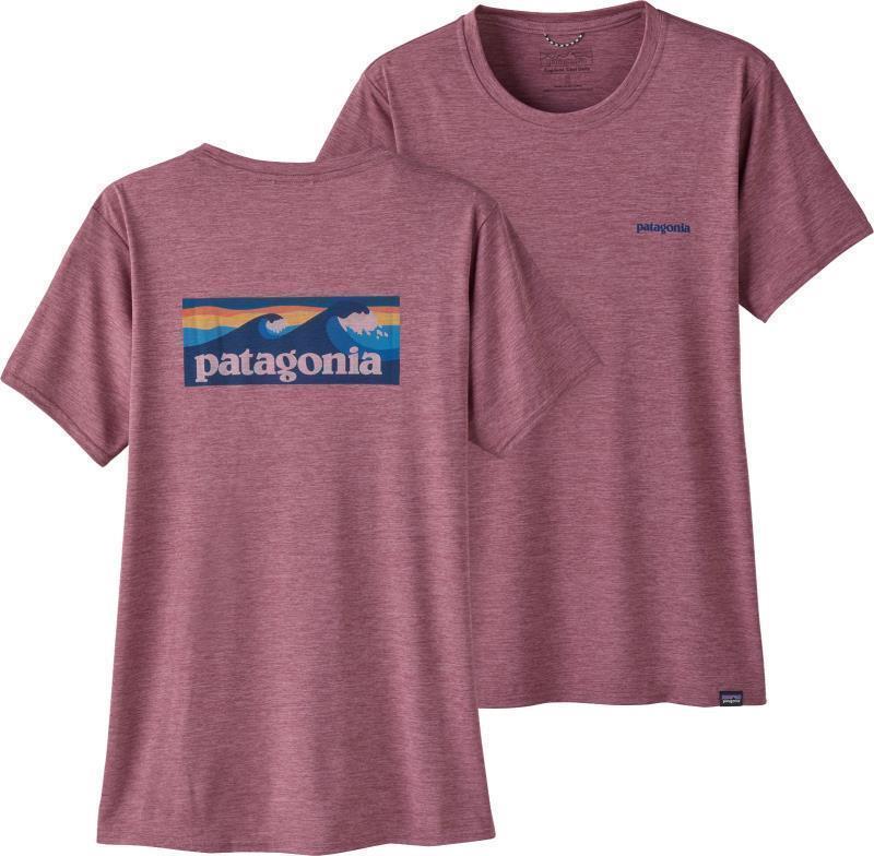 Capilene Cool Daily Graphic SS Shirt - Waters - Womens