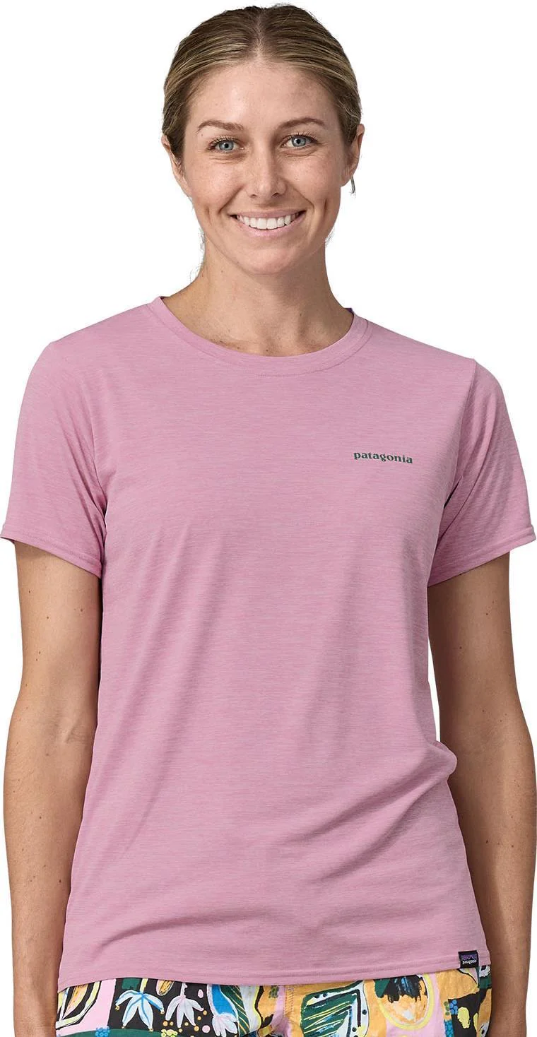 Capilene Cool Daily Graphic SS Shirt - Waters - Womens - Image 11
