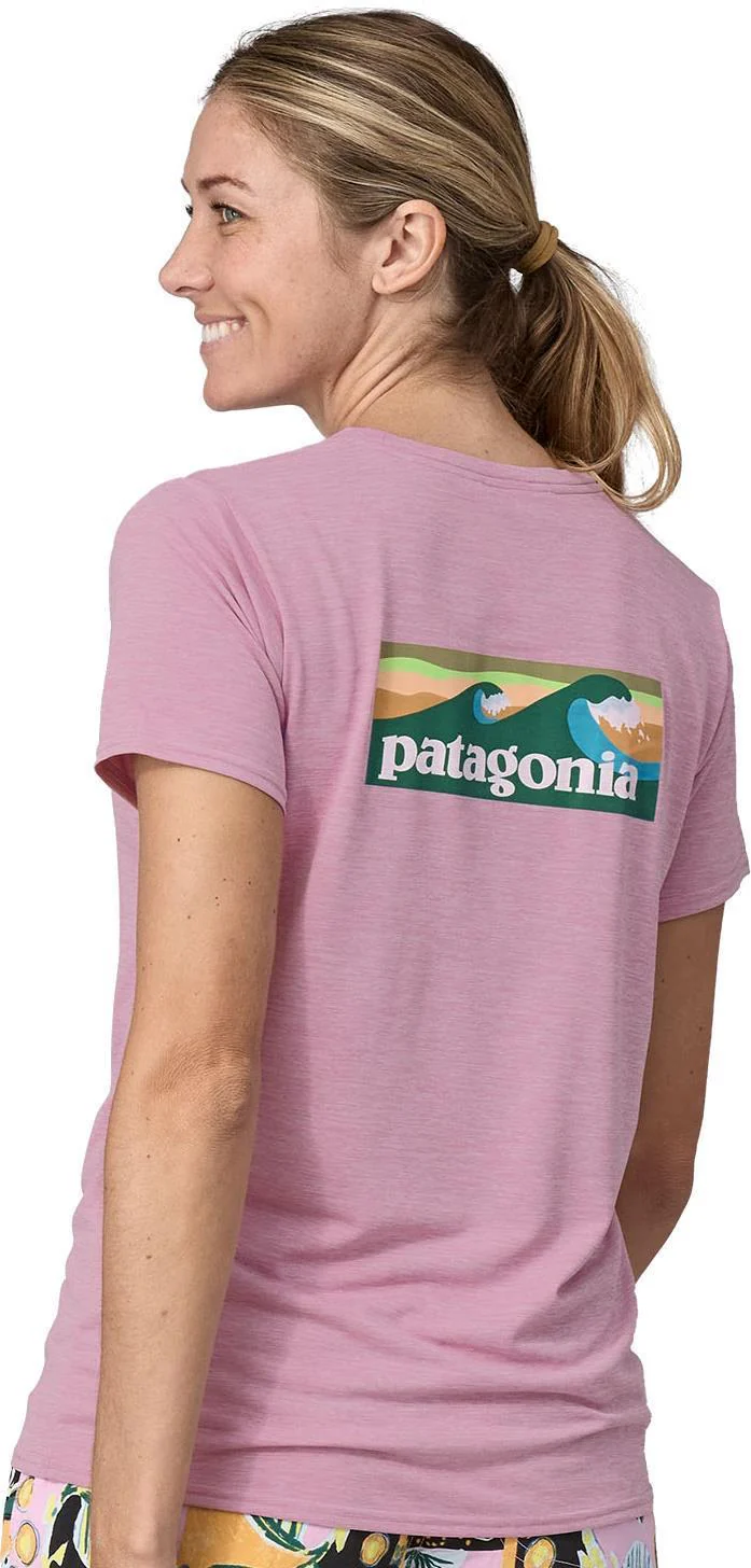 Capilene Cool Daily Graphic SS Shirt - Waters - Womens - Image 12