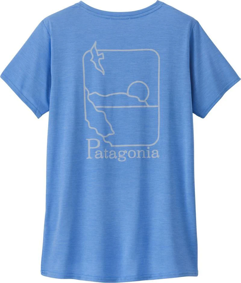 Capilene Cool Daily Graphic SS Shirt - Waters - Womens - Image 39