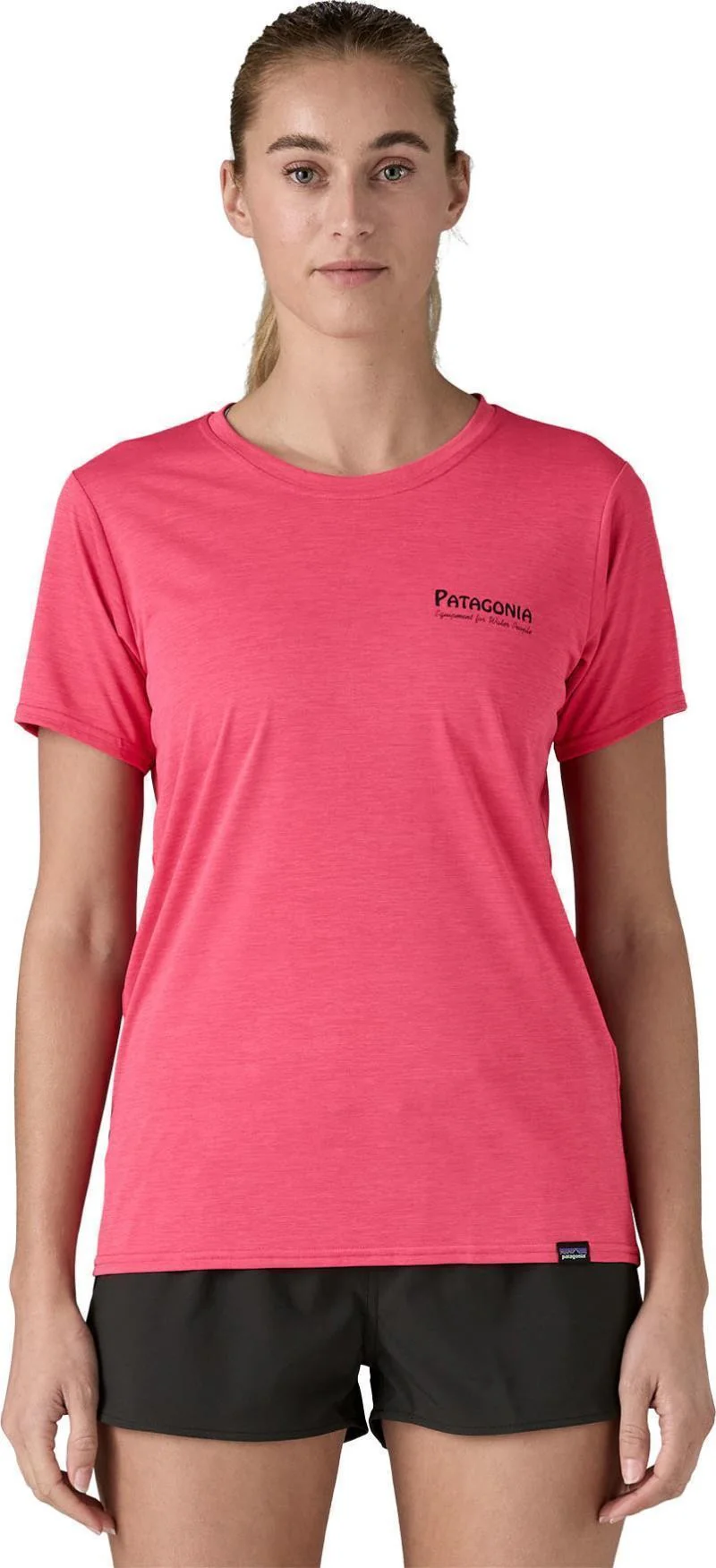 Capilene Cool Daily Graphic SS Shirt - Waters - Womens - Image 46