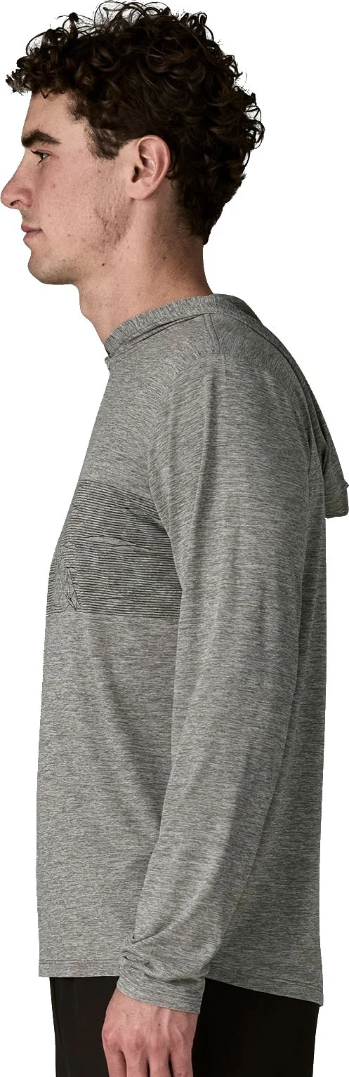Capilene Cool Daily Hoody - Strataspire Stripe - Mens - Image 5
