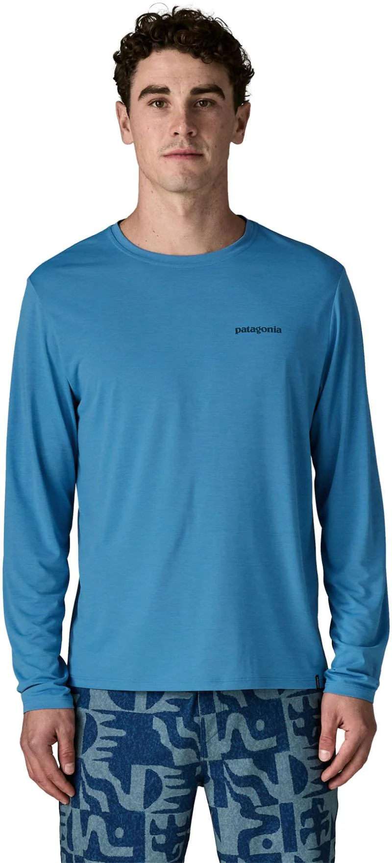 Capilene Cool Daily LS Shirt - Boardshort Logo - Mens - Image 3