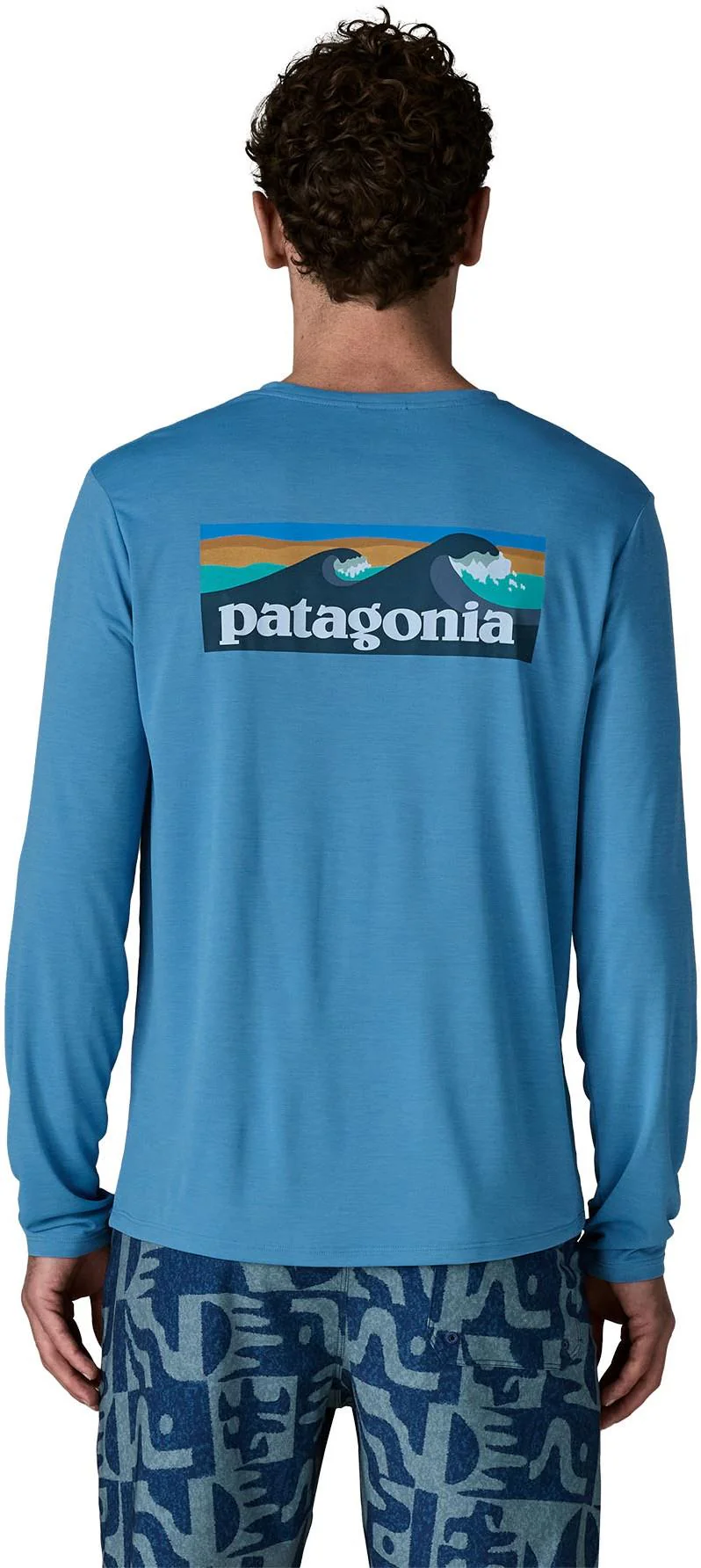 Capilene Cool Daily LS Shirt - Boardshort Logo - Mens - Image 5
