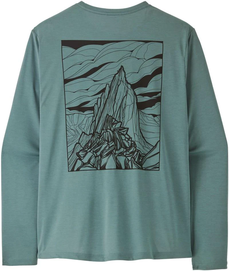 Capilene Cool Daily LS Shirt - Cloud Crag - Mens - Image 2