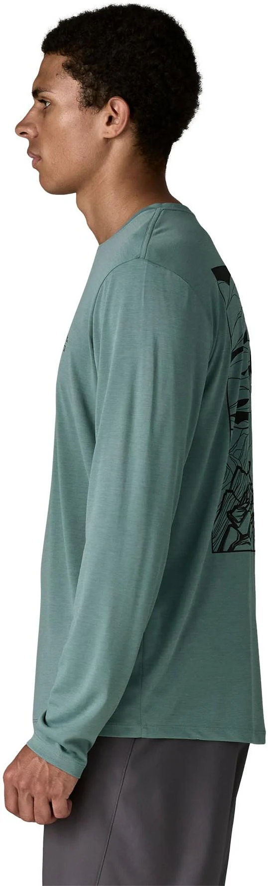 Capilene Cool Daily LS Shirt - Cloud Crag - Mens - Image 4