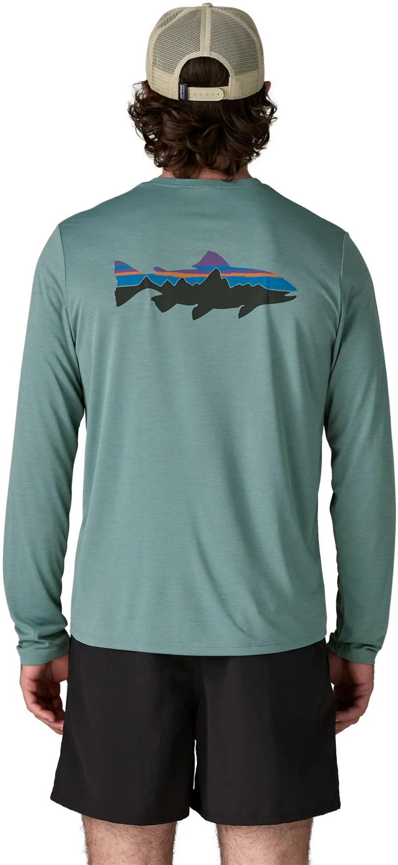 Capilene Cool Daily LS Shirt - Fitz Roy Trout - Mens - Image 4