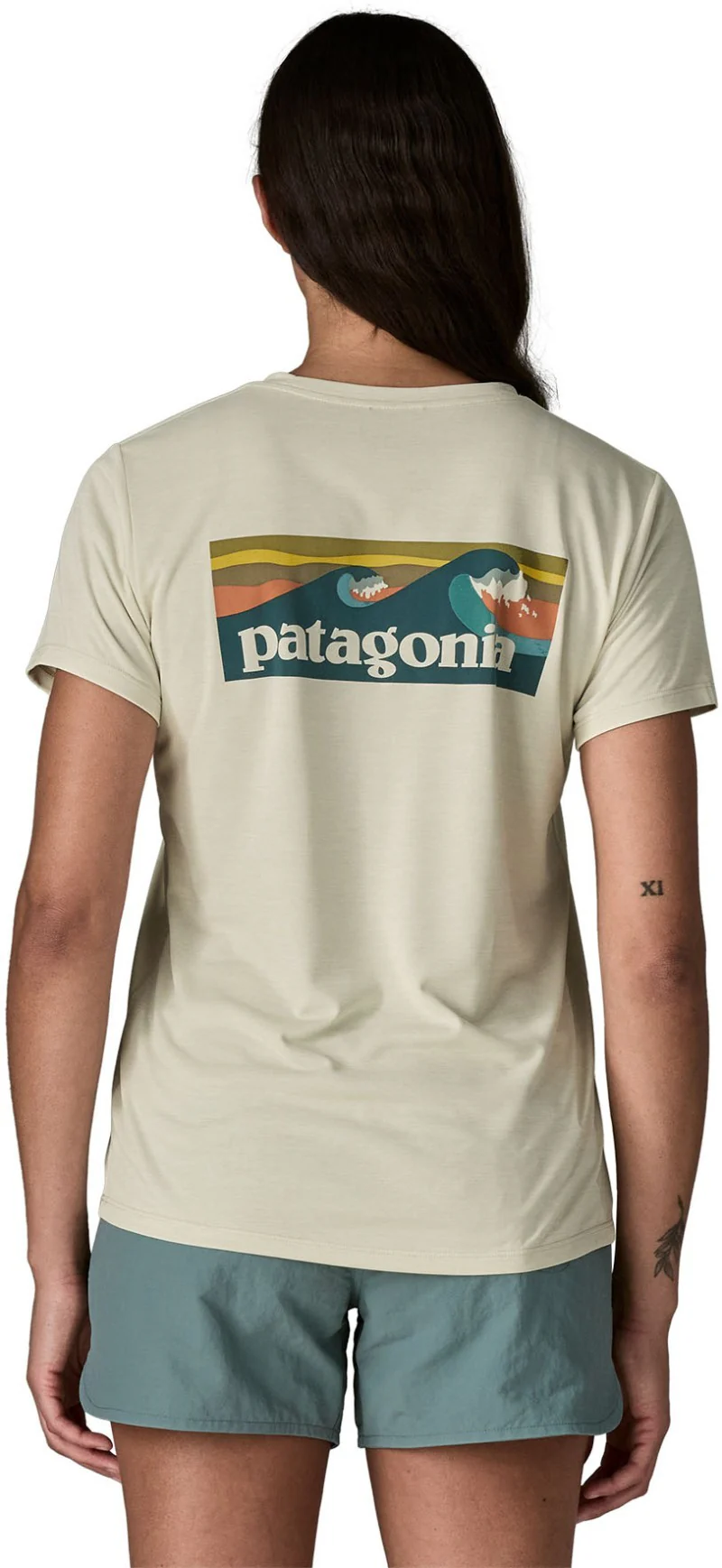 Capilene Cool Daily Shirt - Boardshort Logo - Womens - Image 10