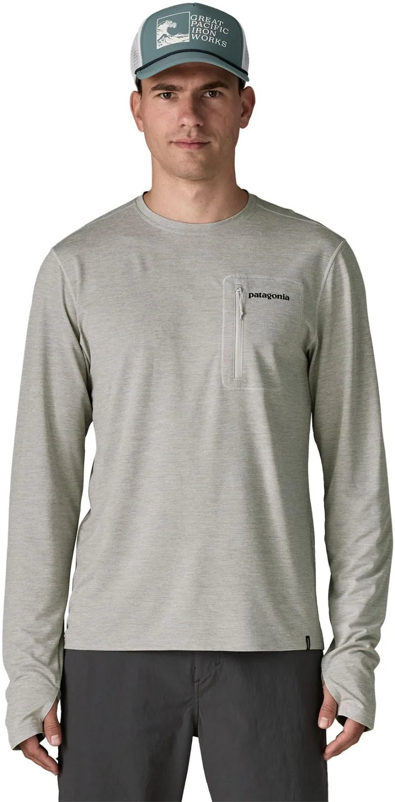 Capilene Cool LS Sun Shirt - Fitz Roy Trout - Mens - Image 3