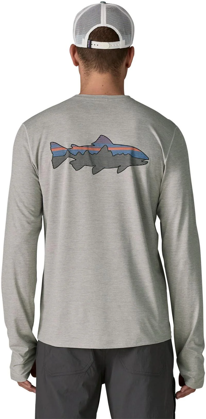 Capilene Cool LS Sun Shirt - Fitz Roy Trout - Mens - Image 4