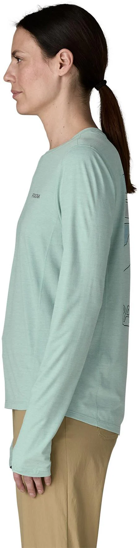 Capilene Cool LS Sun Shirt - Peak Visions - Womens - Image 4