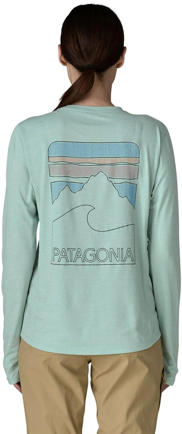 Capilene Cool LS Sun Shirt - Peak Visions - Womens - Image 5