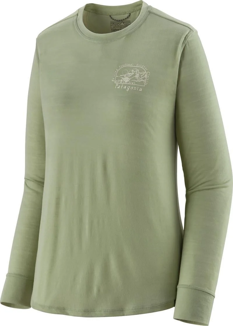 Capilene Cool Merino Blend Graphic LS Shirt - Womens - Image 10