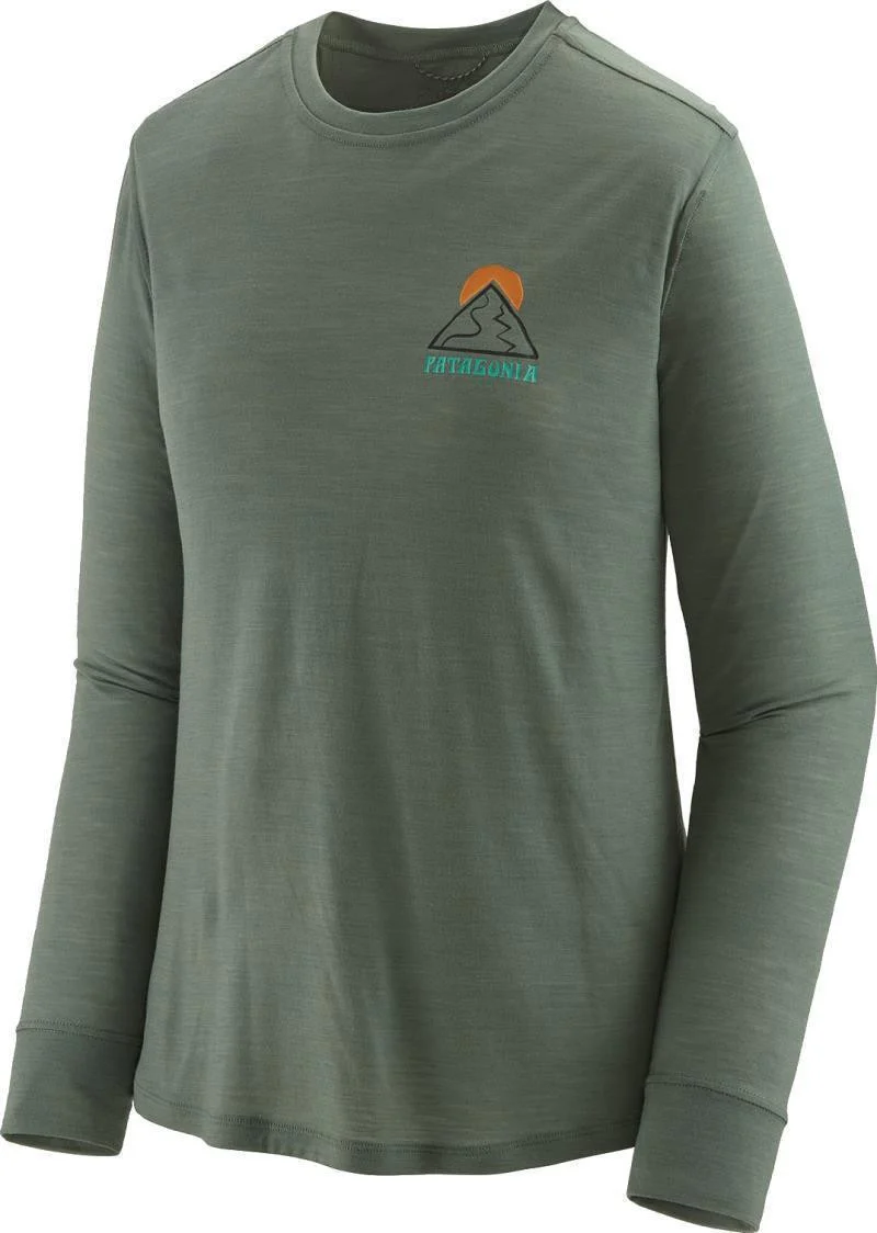 Capilene Cool Merino Blend Graphic LS Shirt - Womens - Image 12