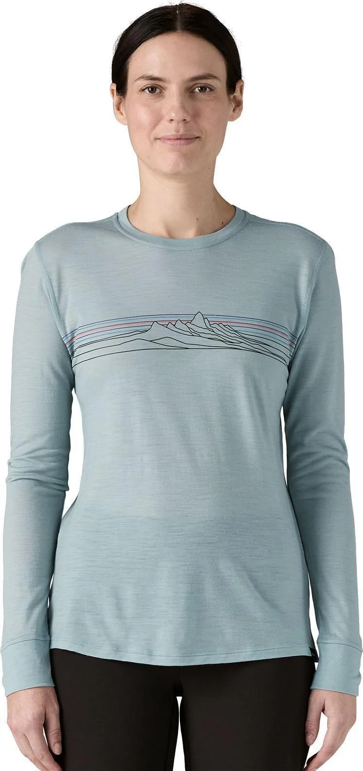 Capilene Cool Merino Blend Graphic LS Shirt - Womens - Image 14