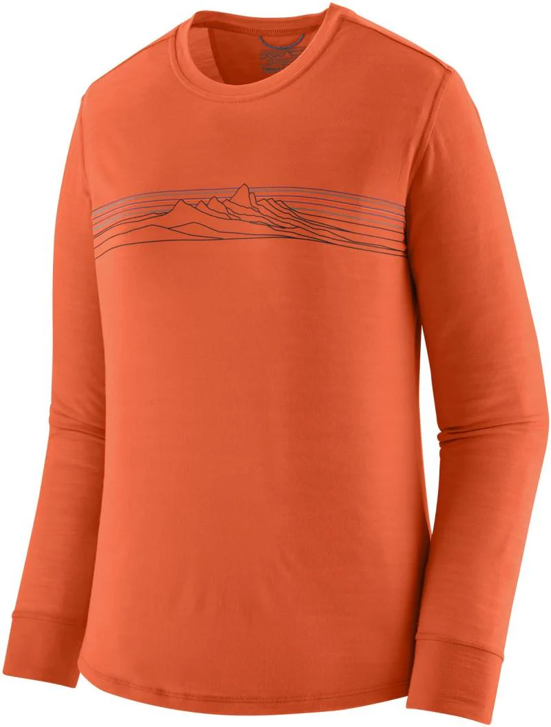 Capilene Cool Merino Blend Graphic LS Shirt - Womens - Image 17