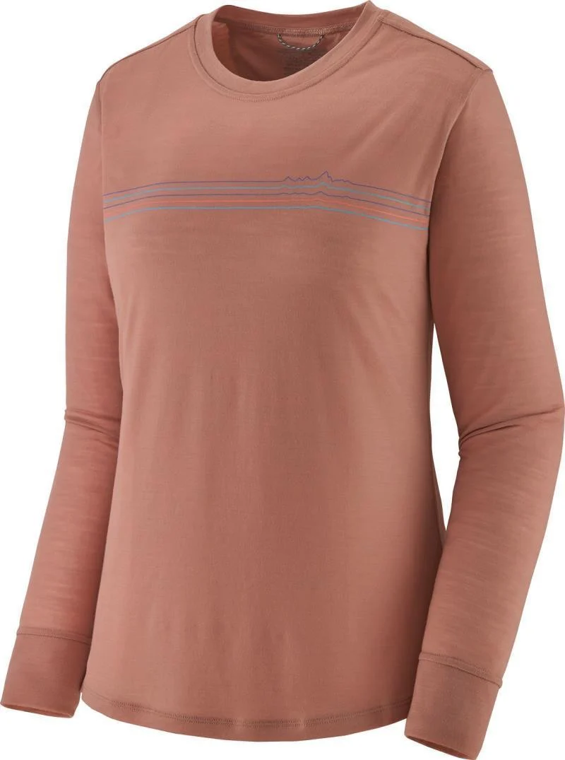 Capilene Cool Merino Blend Graphic LS Shirt - Womens - Image 2