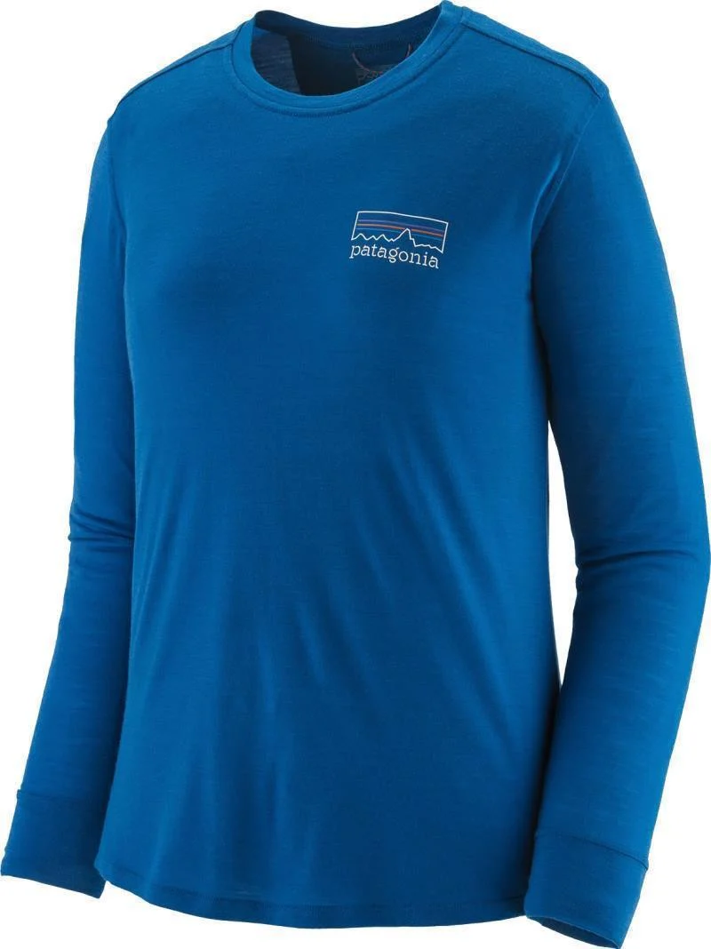 Capilene Cool Merino Blend Graphic LS Shirt - Womens - Image 3