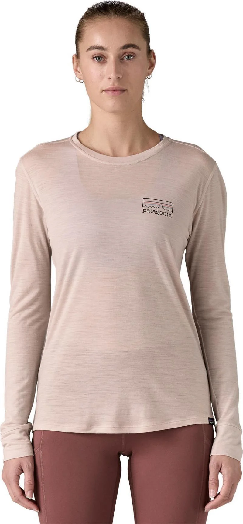 Capilene Cool Merino Blend Graphic LS Shirt - Womens - Image 5