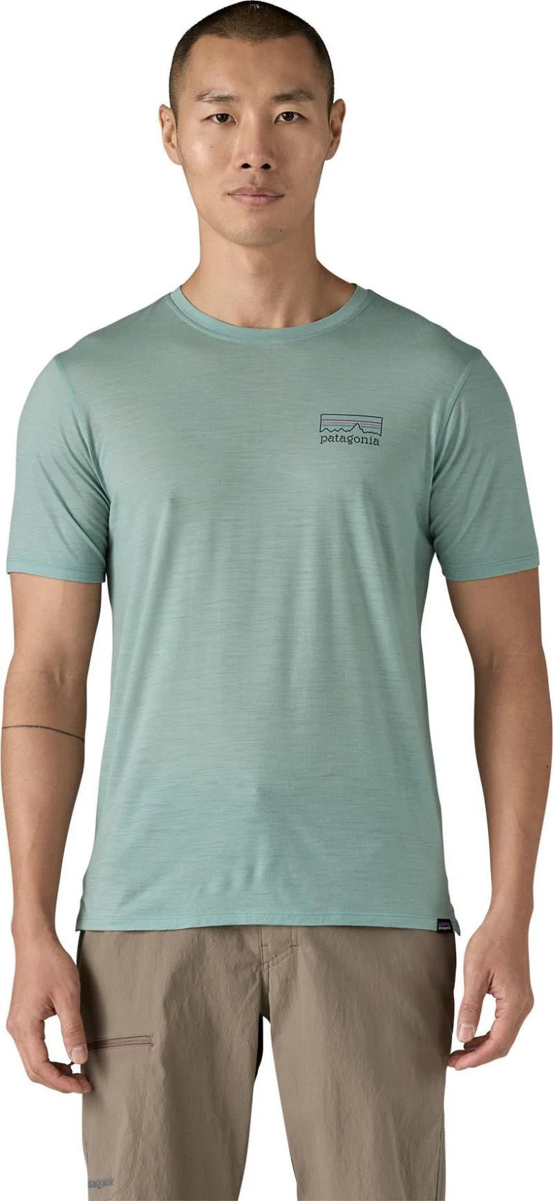 Capilene Cool Merino Blend Graphic SS Shirt - Mens - Image 3