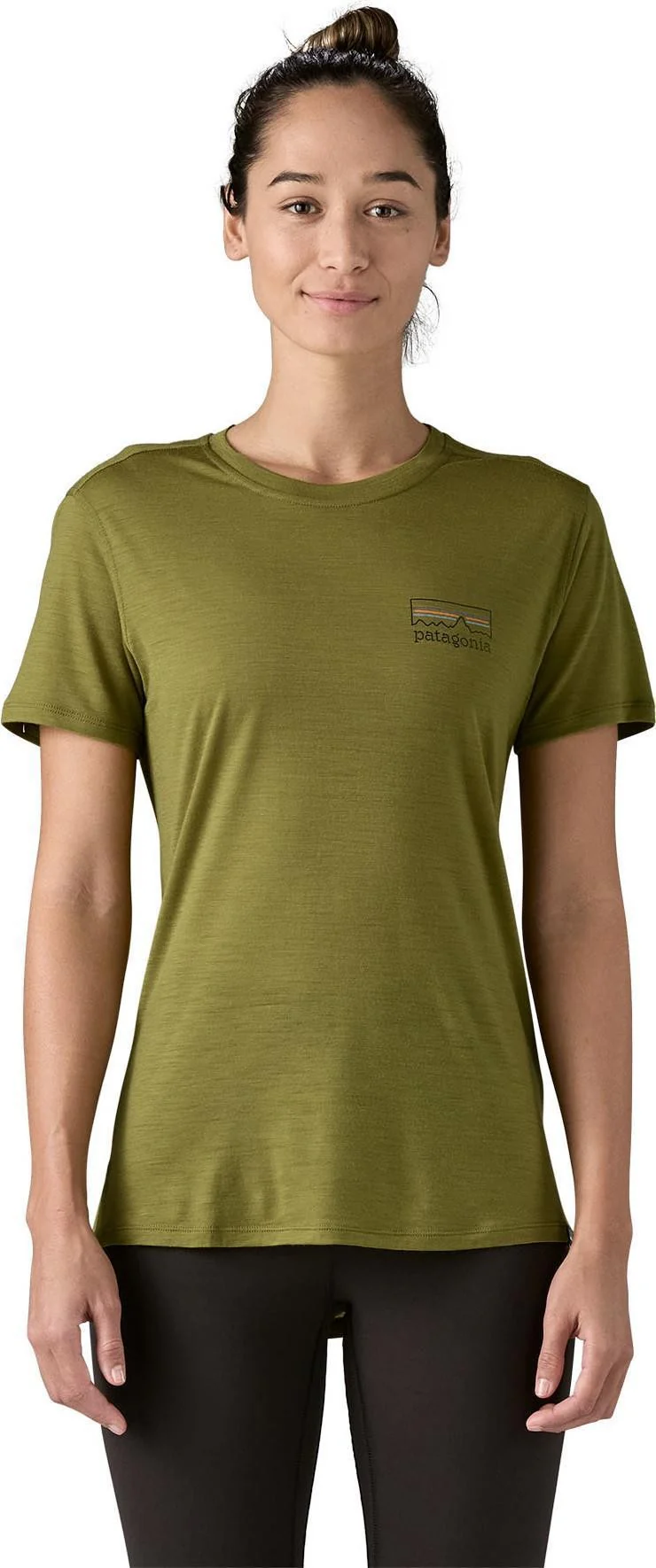 Capilene Cool Merino Blend Graphic SS Shirt - Womens - Image 2
