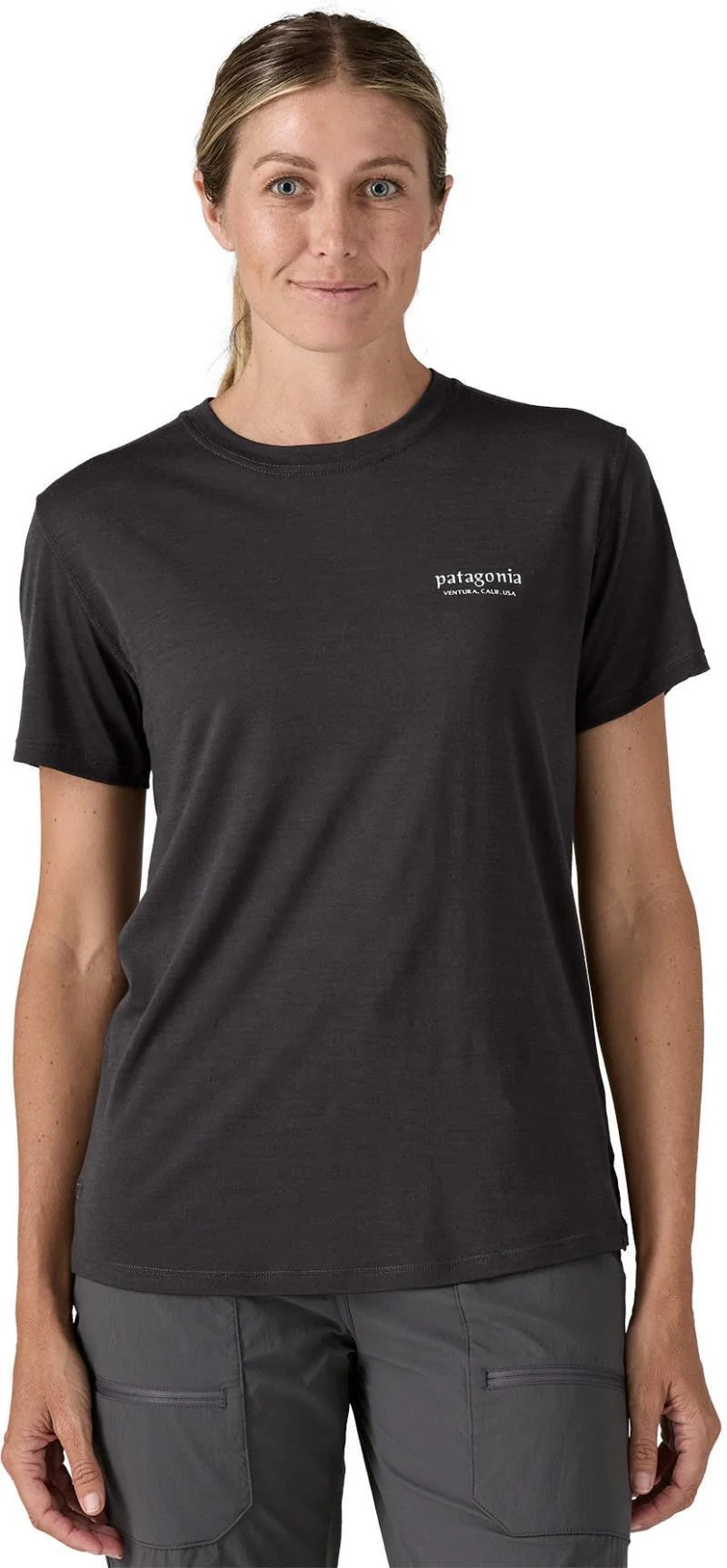 Capilene Cool Merino Blend Graphic SS Shirt - Womens - Image 6